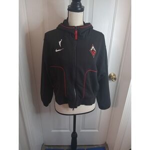 Nike Women's Dri-Fit WNBA Las Vegas Aces Full Zip Knit Hooded Jacket XSMALL‎